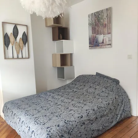 Chaleureux T2 Au Style Vintage - Rue Gratuite דירה